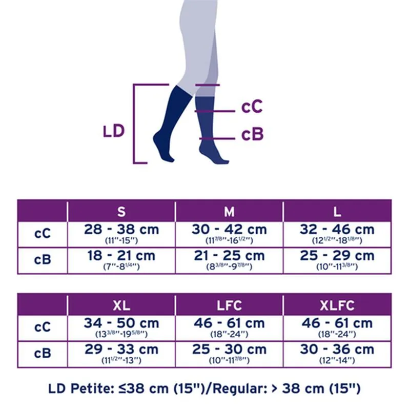 PR/1 JOBST ULTRASHEER WOMEN, KNEE HIGH PETITE, 20-30MMHG, XL, NATURAL, OPEN TOE