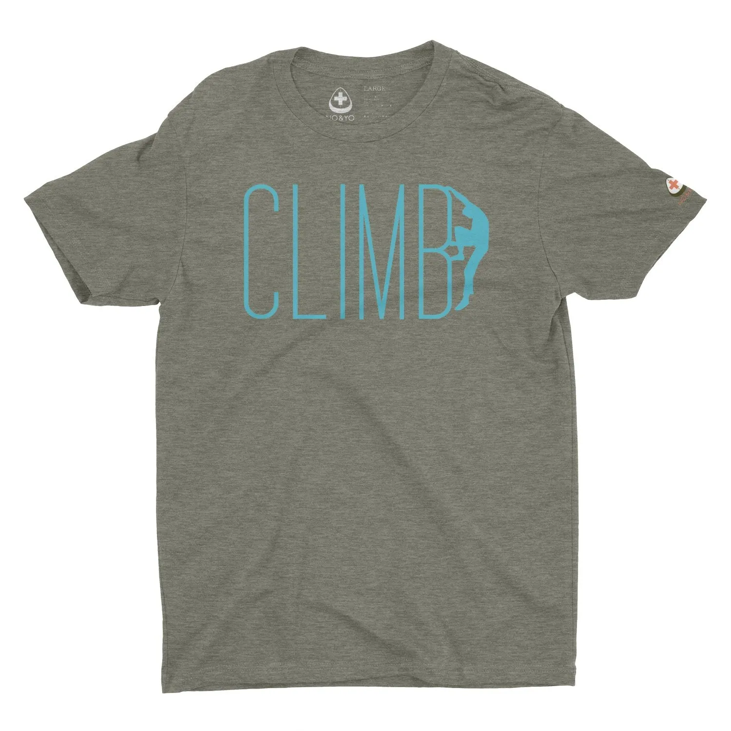 Premium Adventure CLIMB Graphic Design T shirt