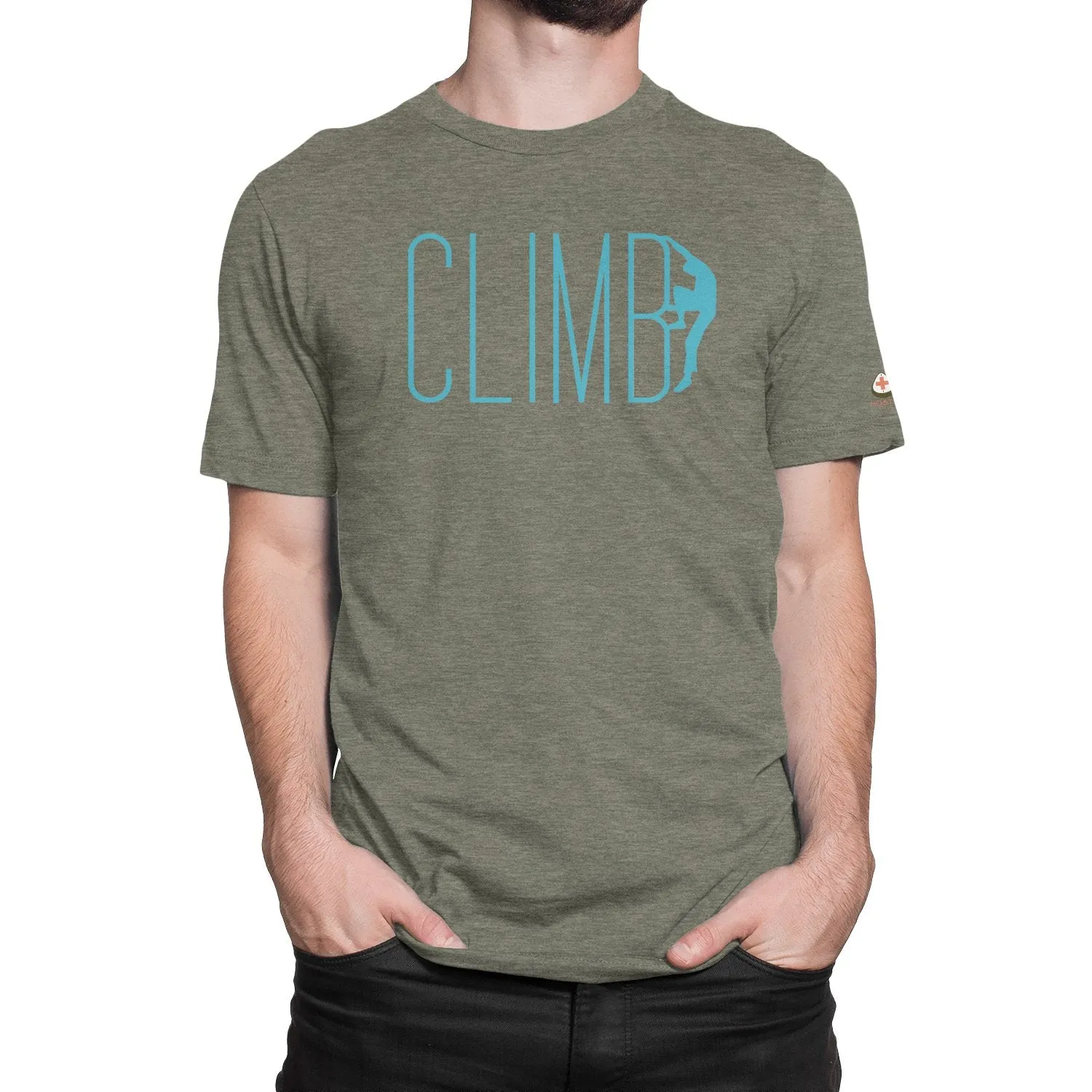Premium Adventure CLIMB Graphic Design T shirt