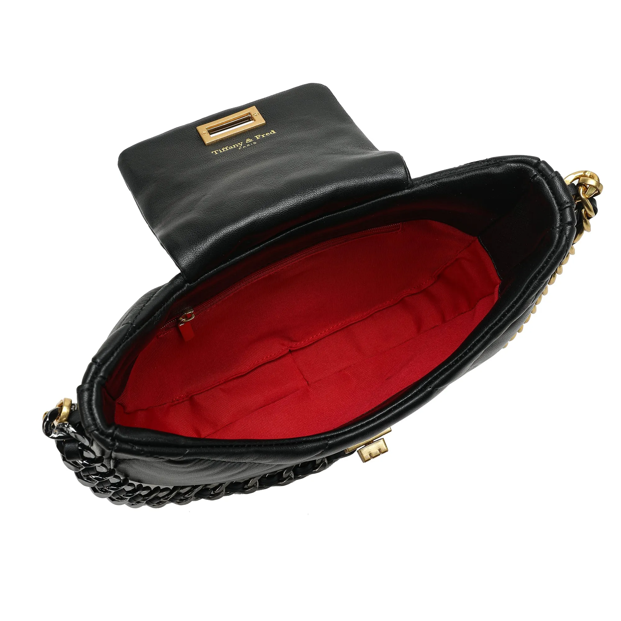 Quilted Sheepskin Leather Crossbody/Shoulder bag