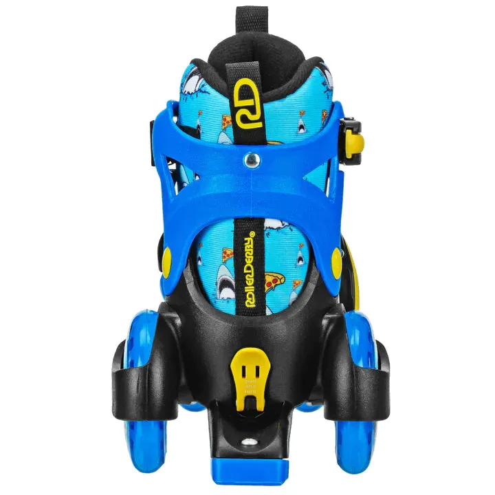 RDS Fun Roll Adjustable Skates - Pizza Shark