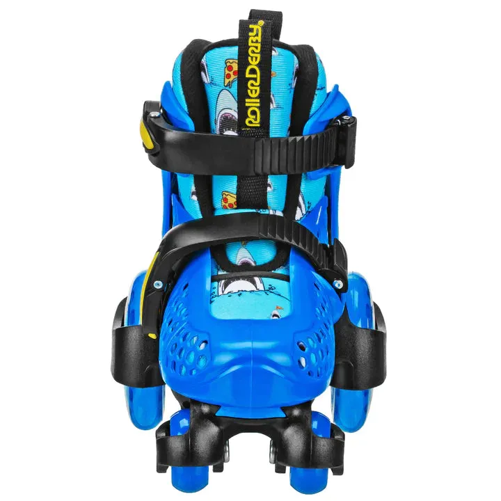 RDS Fun Roll Adjustable Skates - Pizza Shark