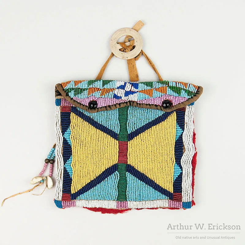 Repurposed Plateau Beaded Bag