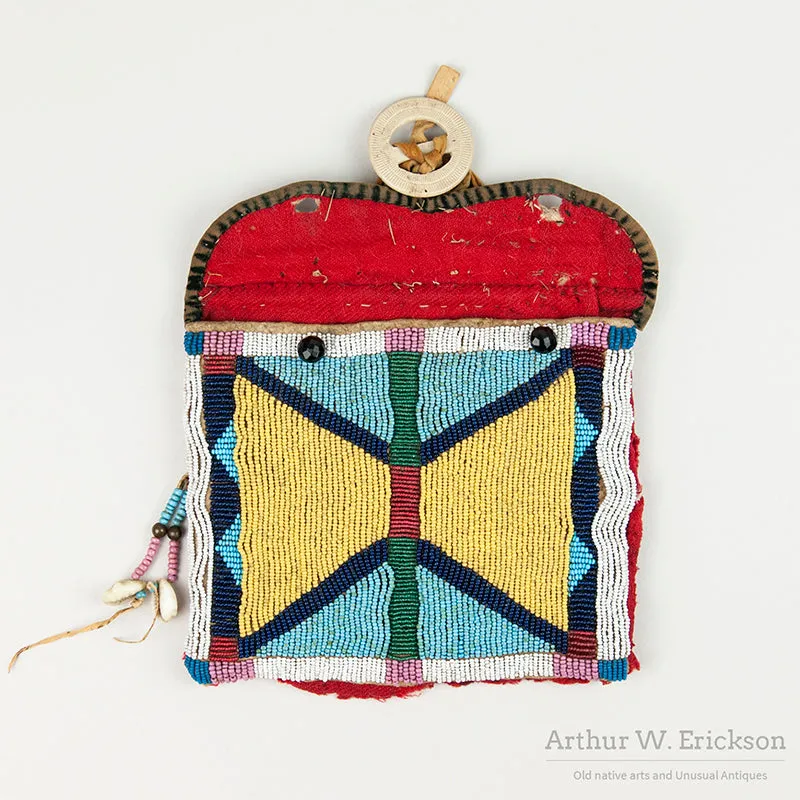 Repurposed Plateau Beaded Bag