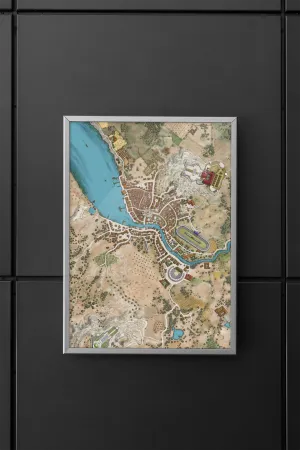 Rikadon City Fantasy Map