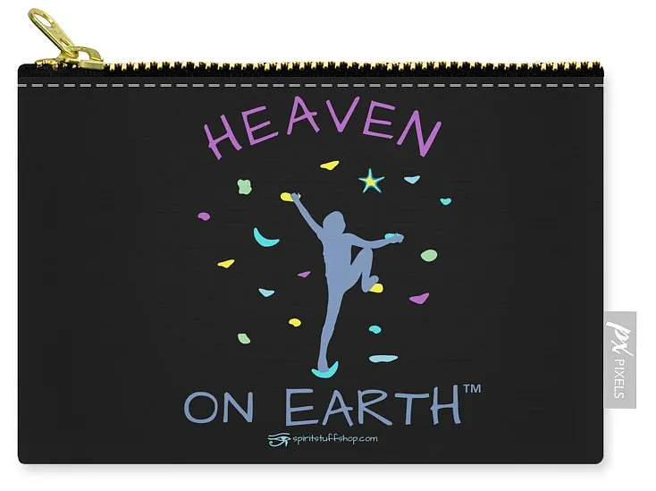 Rock Climbing Heaven On Earth - Carry-All Pouch