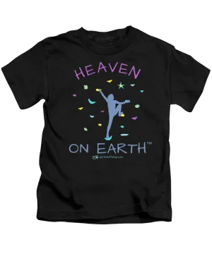 Rock Climbing Heaven On Earth - Kids T-Shirt