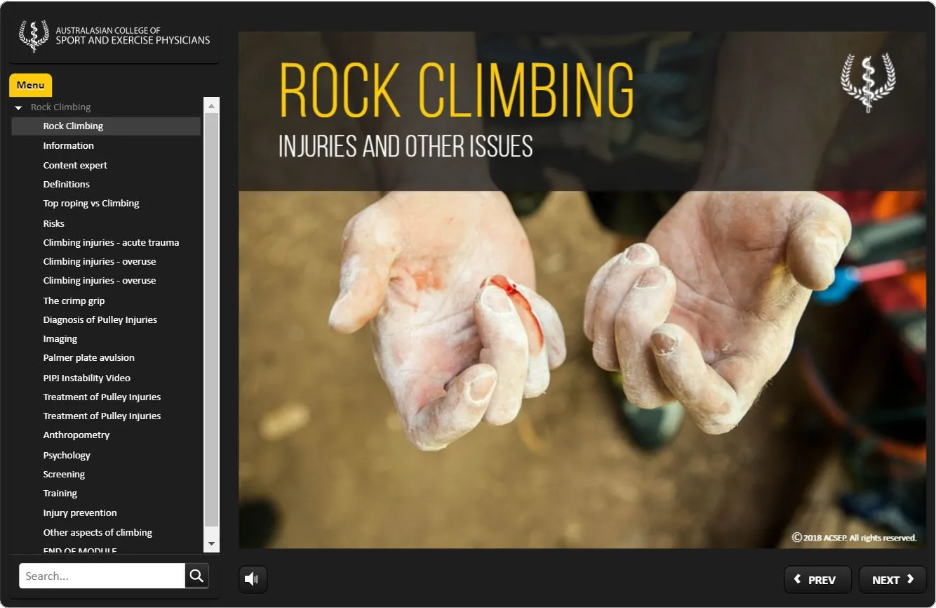 Rock Climbing