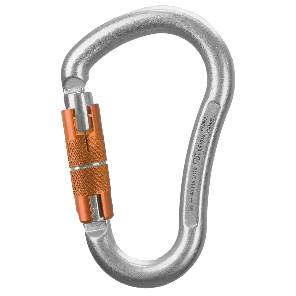 Rock Empire Magnum Steel Triple Lock Climbing Carabiner