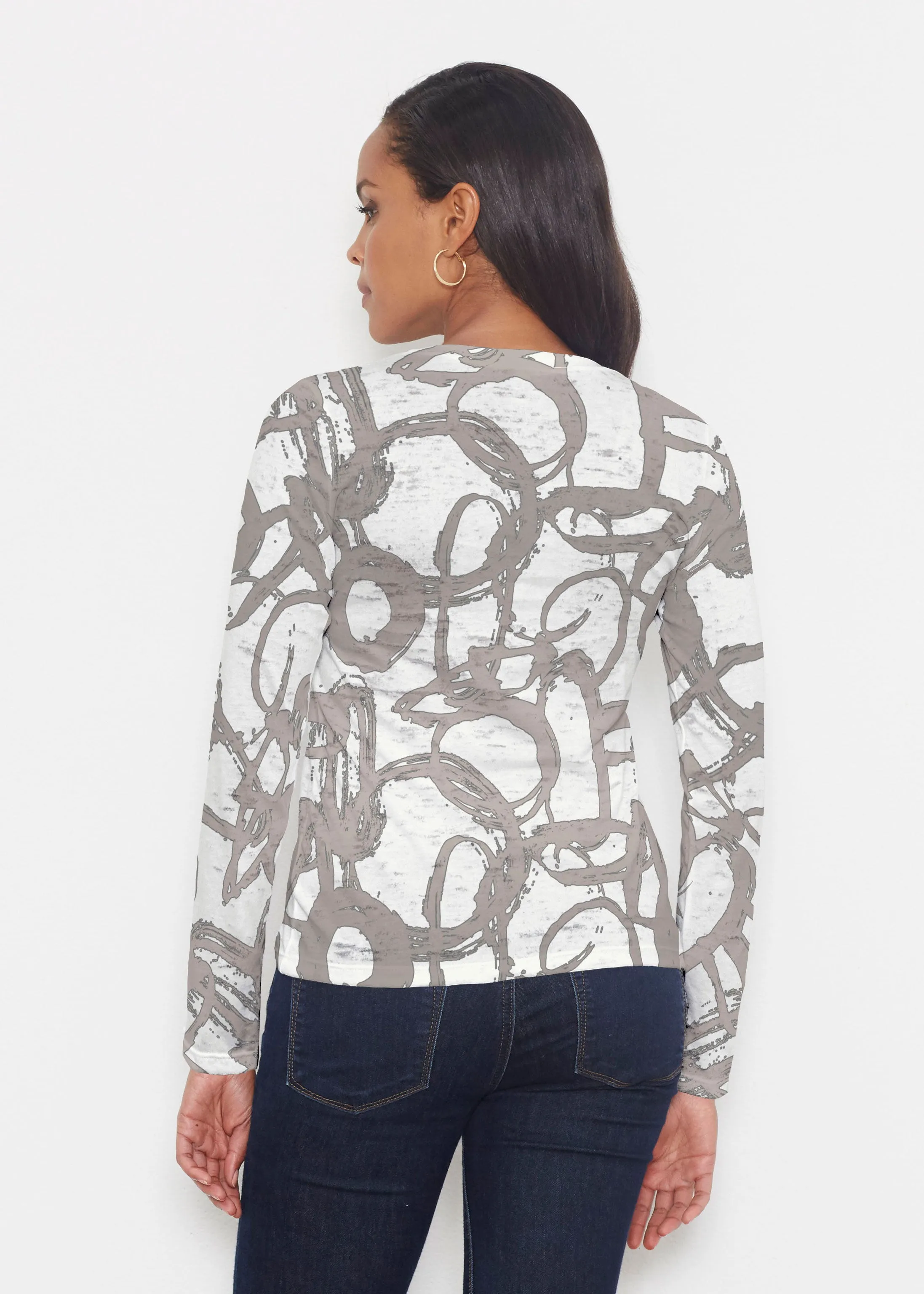 Round About (16261) ~ Signature Long Sleeve Crew Shirt