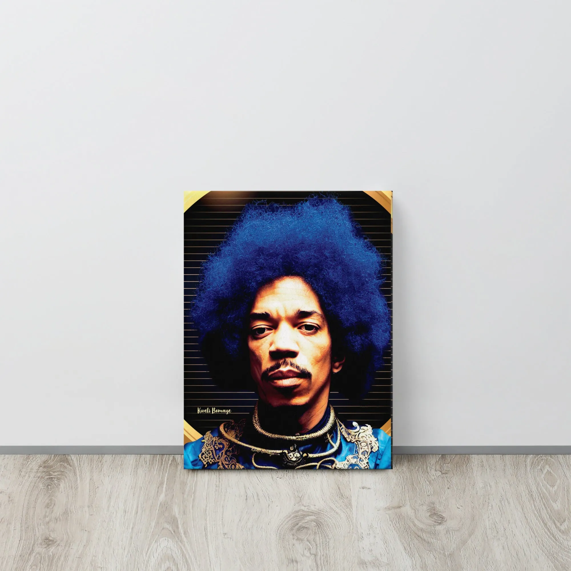 {Royal Ancestors} “Jimi Hendrix" - Canvas Print