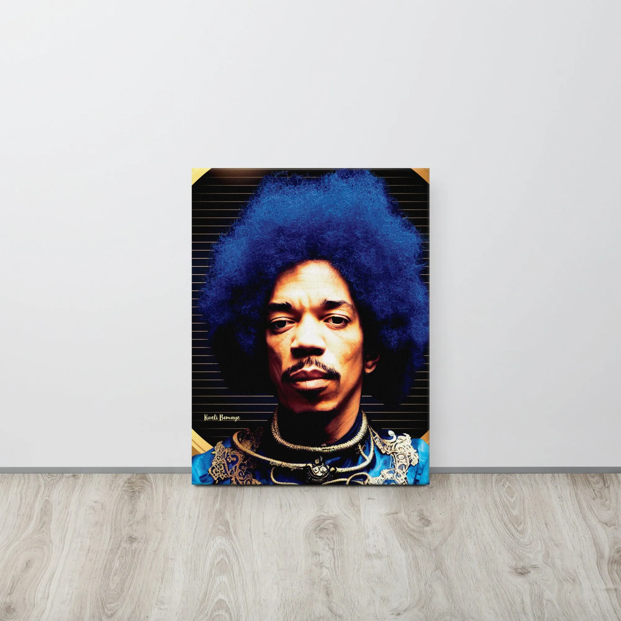 {Royal Ancestors} “Jimi Hendrix" - Canvas Print