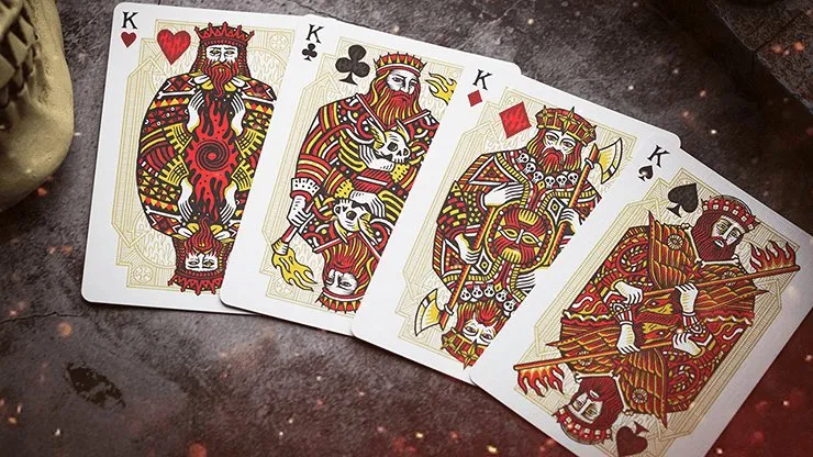 Sacred Fire Playing Cards by Riffle Shuffle