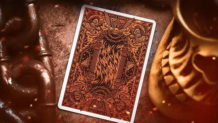 Sacred Fire Playing Cards by Riffle Shuffle