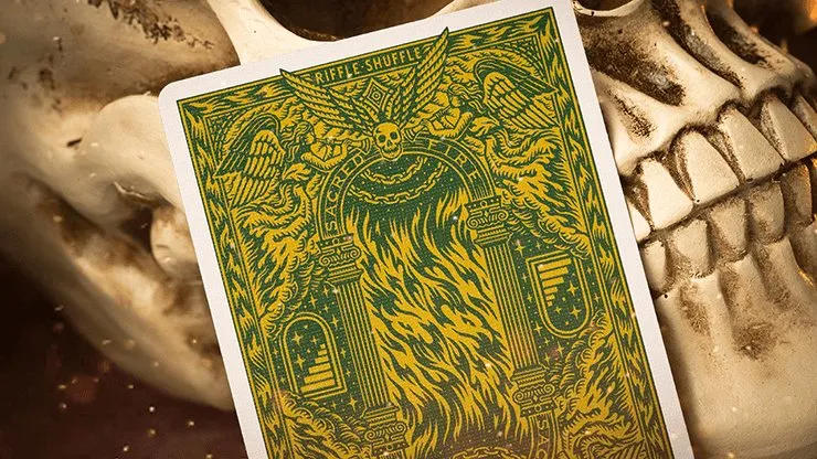 Sacred Fire Playing Cards by Riffle Shuffle