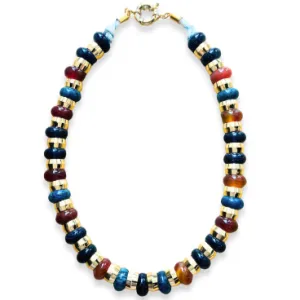 Semi-Precious Necklace Goldstone