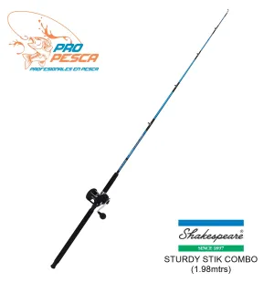 SHAKESPEARE Sturdy Stik casting Combo 1.98mtrs