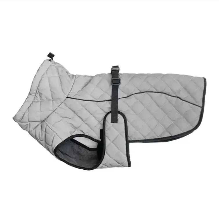 Silver Reflective Outdoor Jacket- Small-Large Dog/Cat Coat
