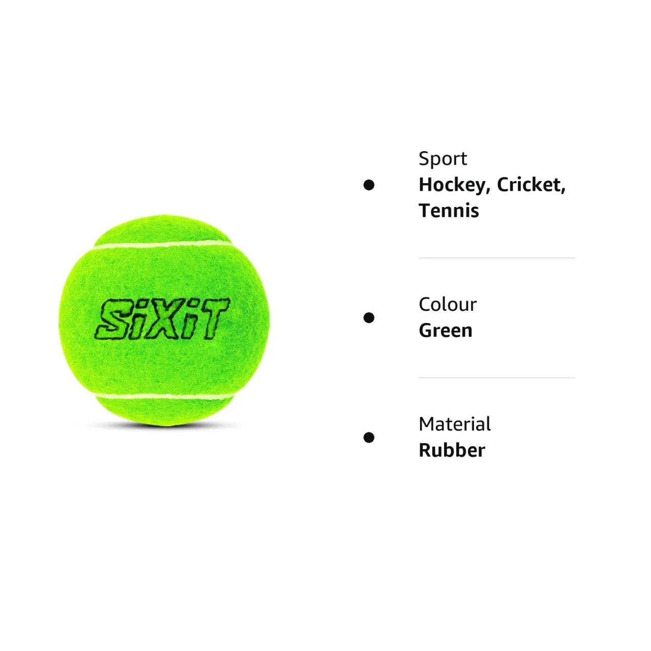 Sixit Lite Cricket Tennis Ball Box of 2 (12) Units