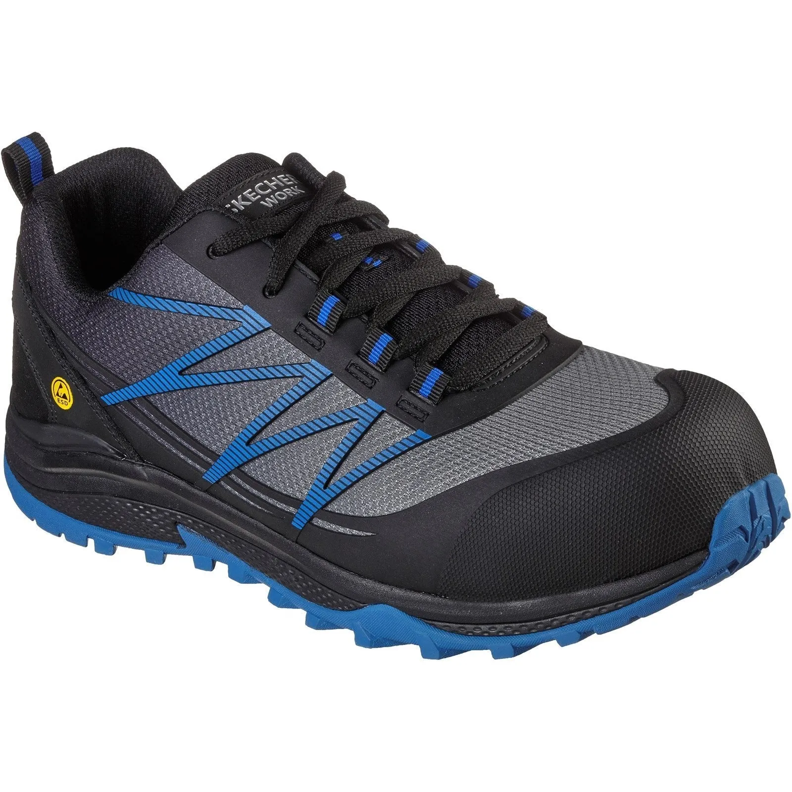 Skechers Work Puxal ESD Safety Trainers with Composite Toe Cap