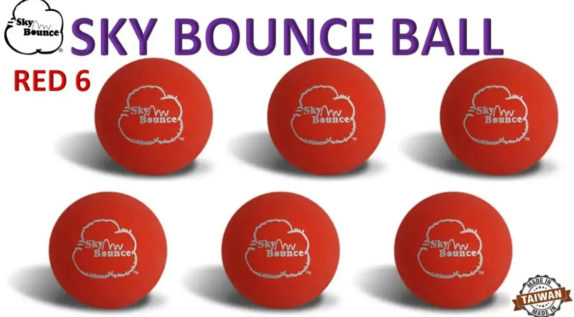 Sky Bounce Ball Red- 6