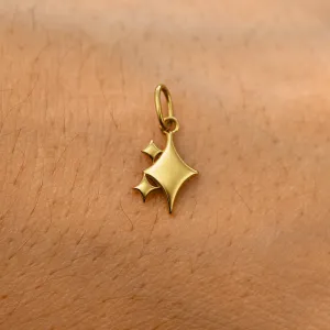 Sparkly Emoji Charm