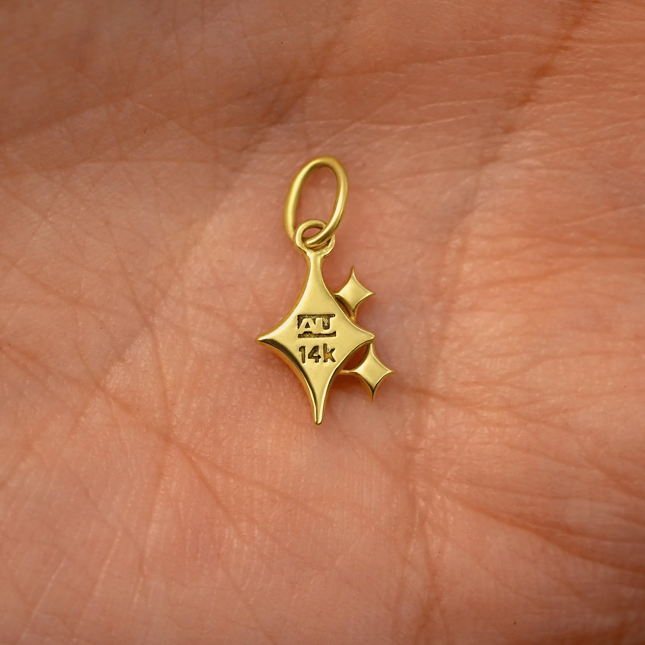 Sparkly Emoji Charm