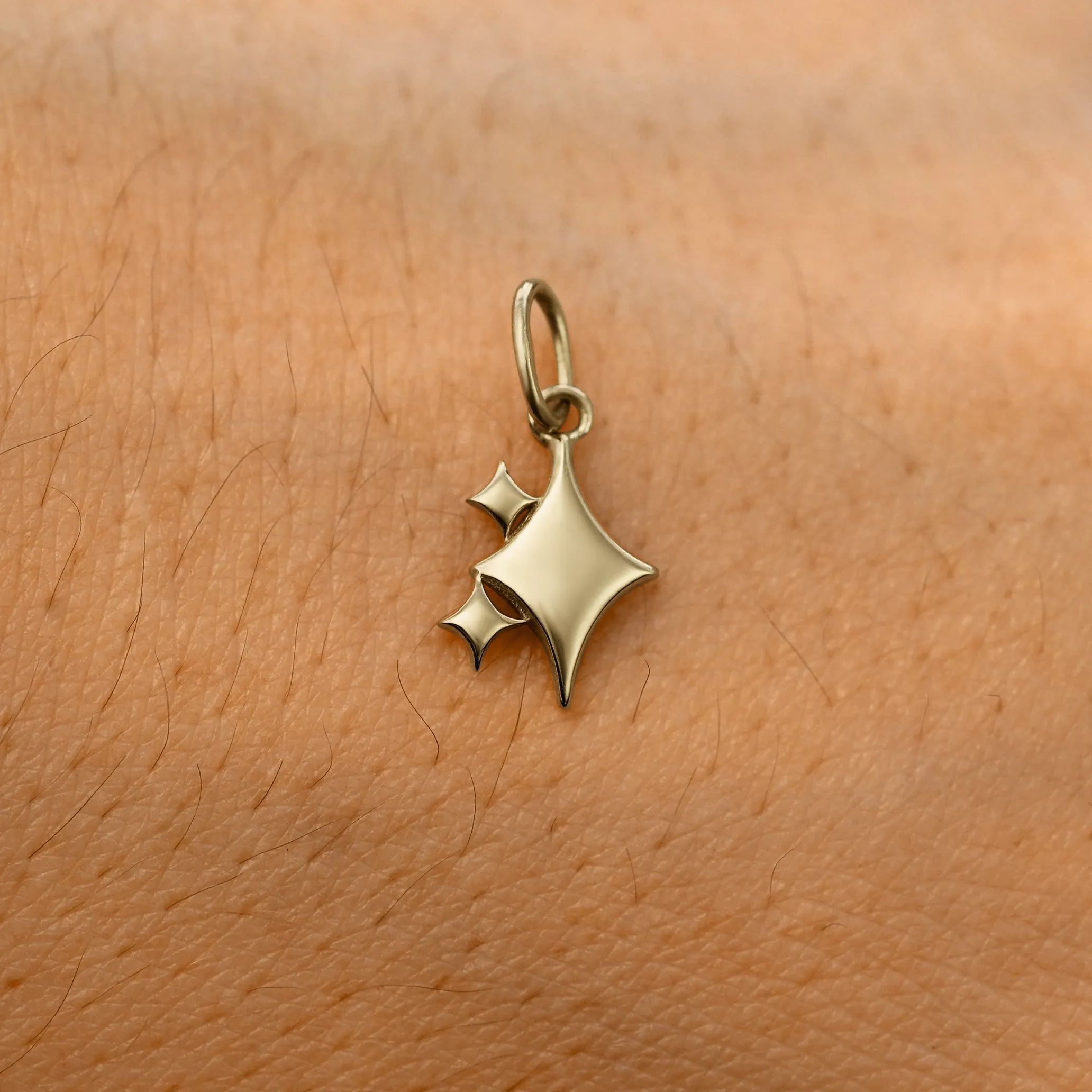 Sparkly Emoji Charm