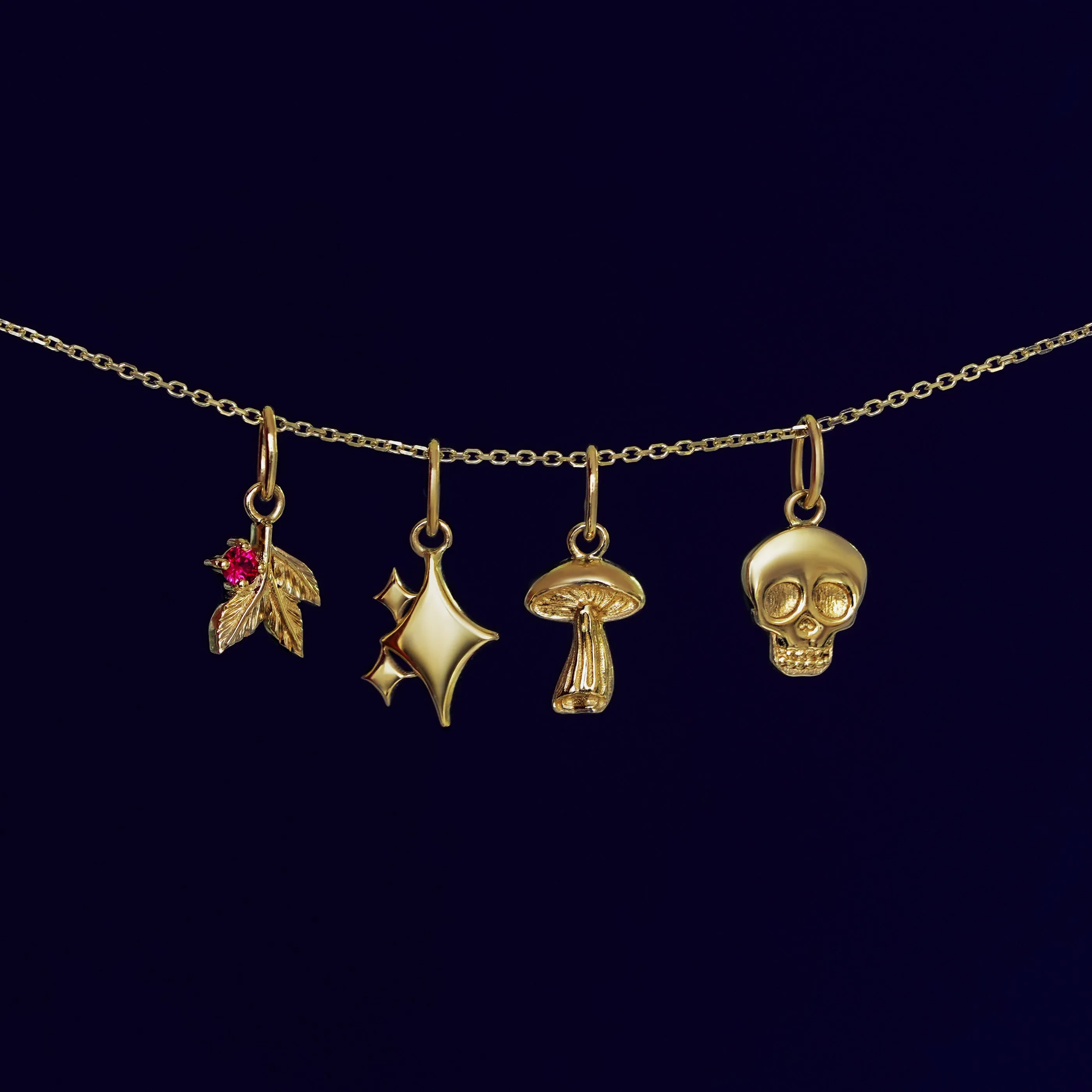 Sparkly Emoji Charm