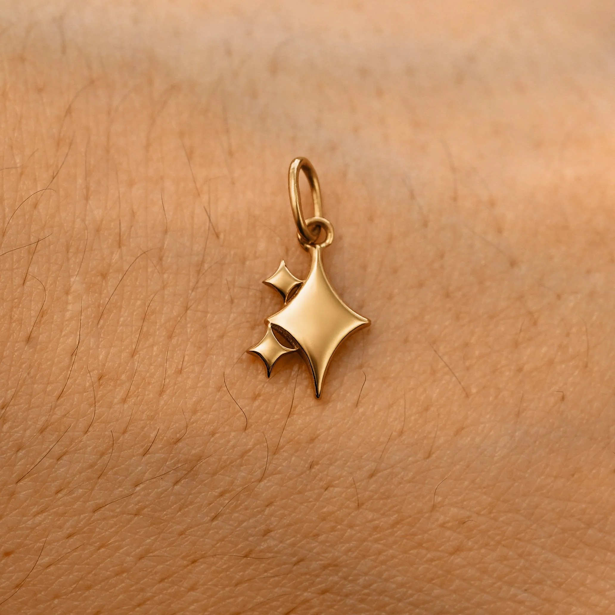 Sparkly Emoji Charm