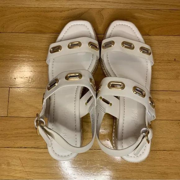 Splendid Dani Slingback Espadrille Platform Wedge Sandal in Linen - Size 7.5