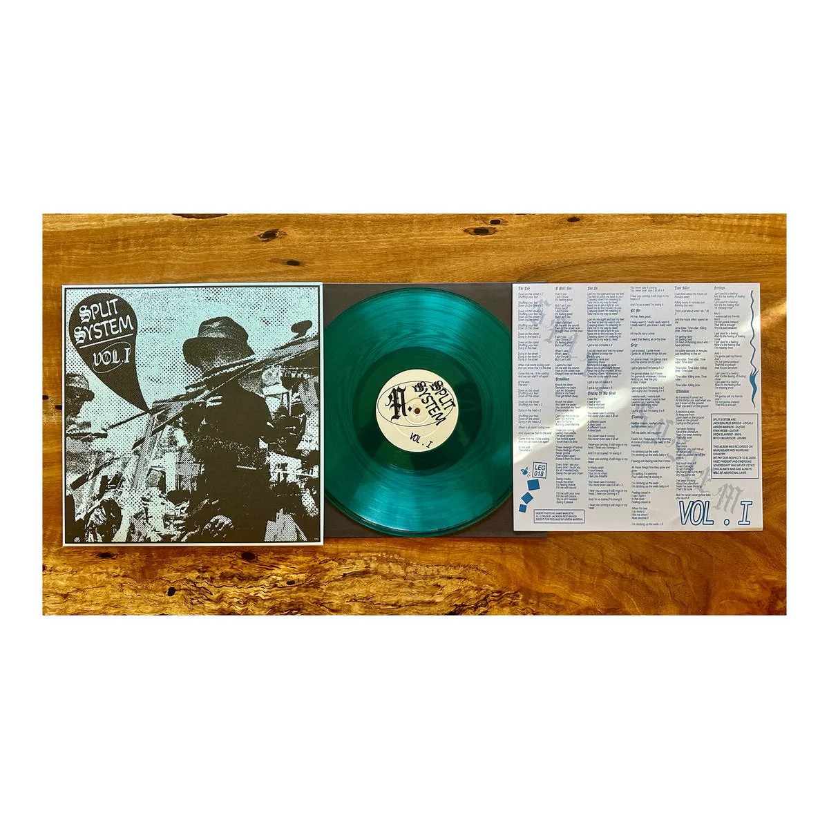 split system -  Vol. 1 [IMPORT TEAL VINYL] – New LP