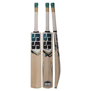SS Yuvi 20/20 kw bat Grade 2 Kashmir Willow Cricket Bat ( Size: Short Handle,Leather Ball )