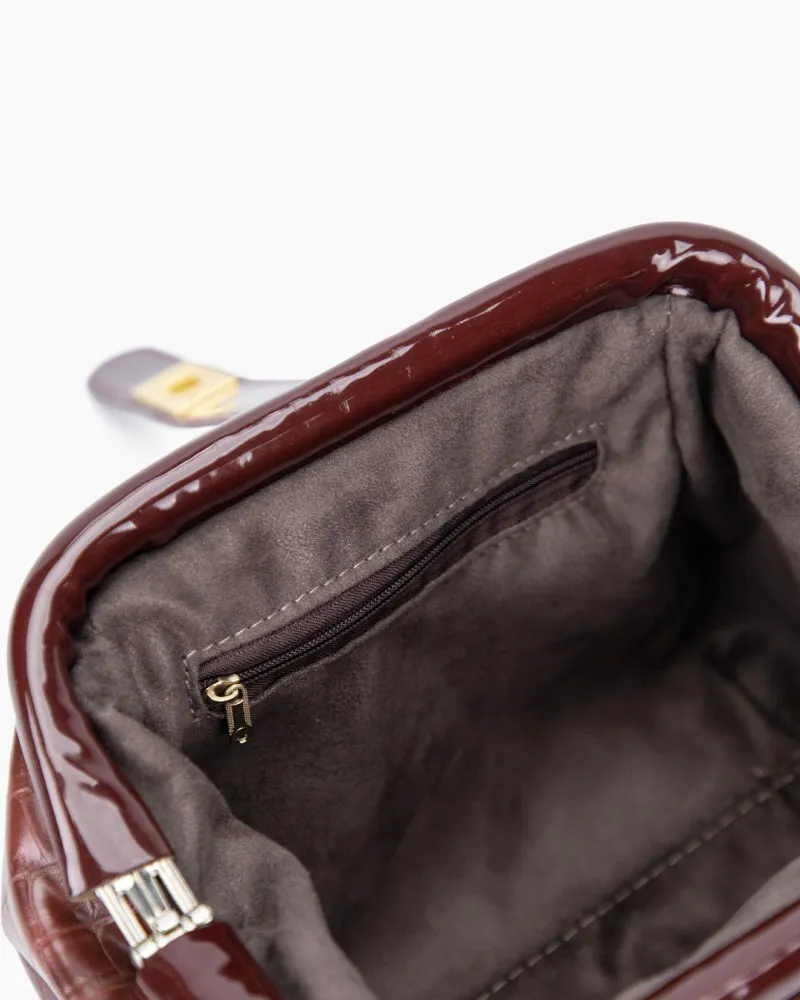 Stone Pattern Large Capacity Handbag