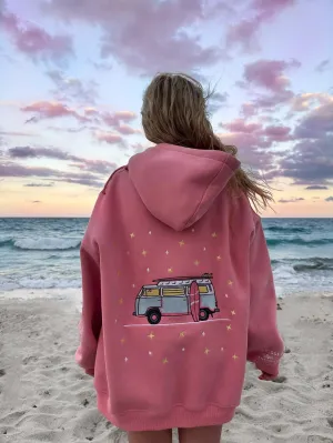 Sunkissed Beachy Embroidered Hoodie