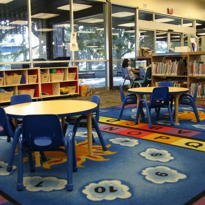 Sunny Day Learn and Play Classroom Rug