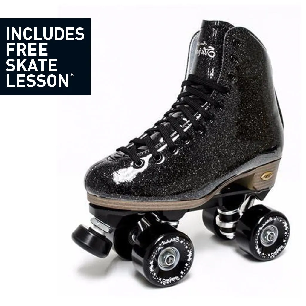 Suregrip Stardust Glitter Black Roller Skates