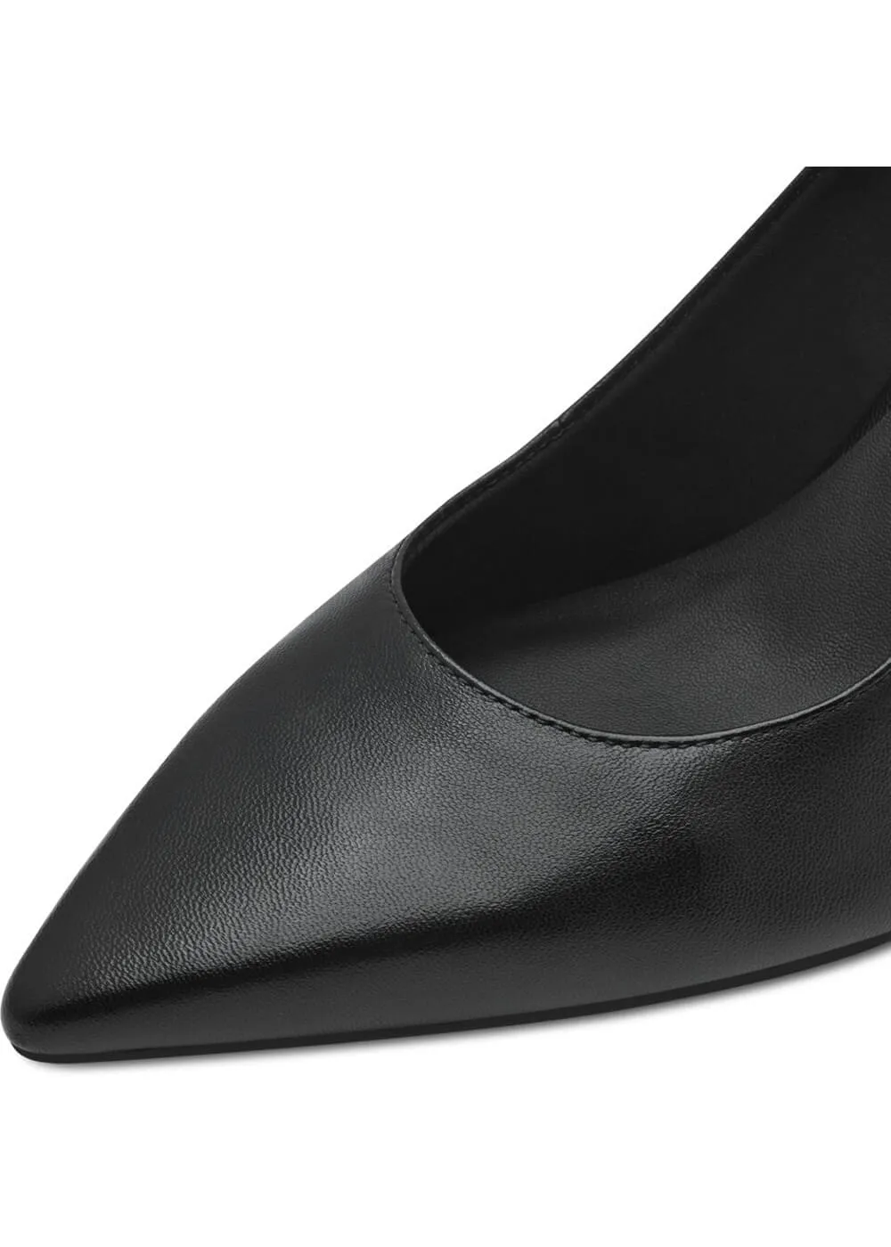 Tamaris Miranda Leather 60's Slingback Pumps Black