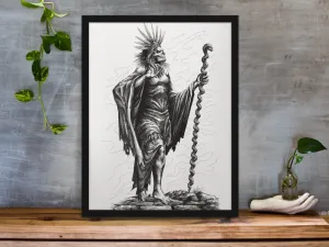 The Mummy Bride Gallery Canvas Art Print