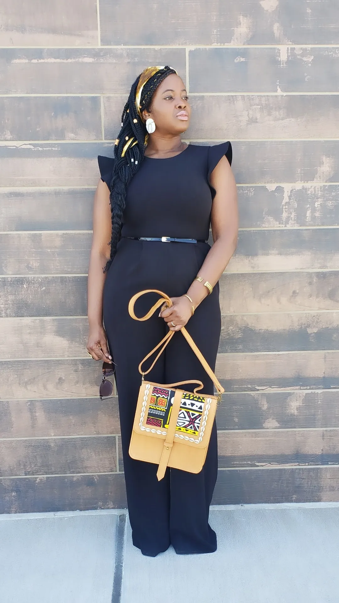 The Power Bag - Beaded - Black
