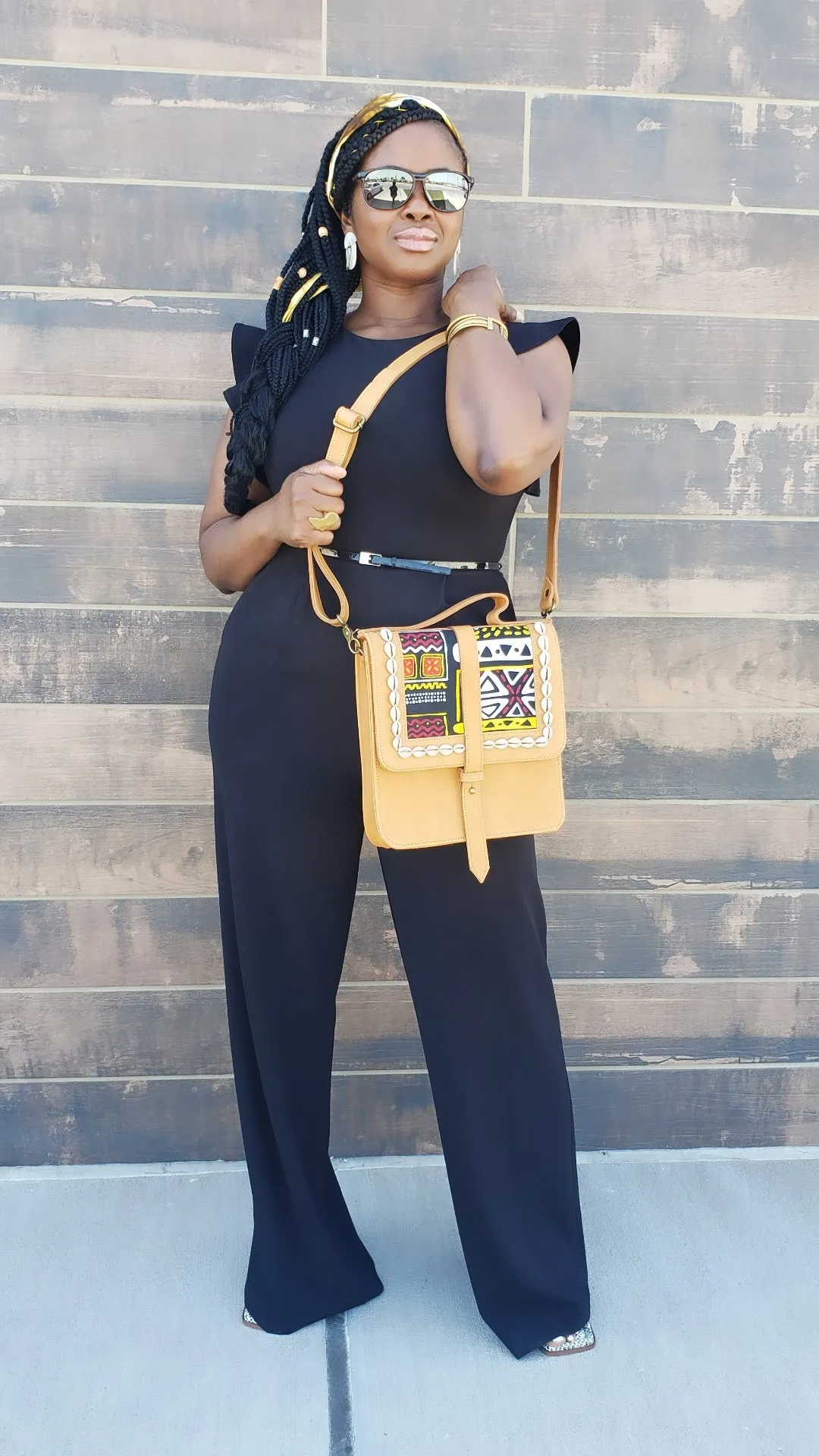 The Power Bag - Beaded - Black