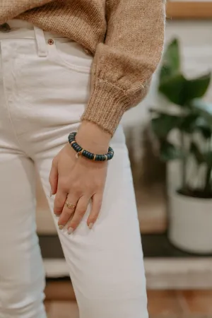 The Presley Beaded Wood Bracelet
