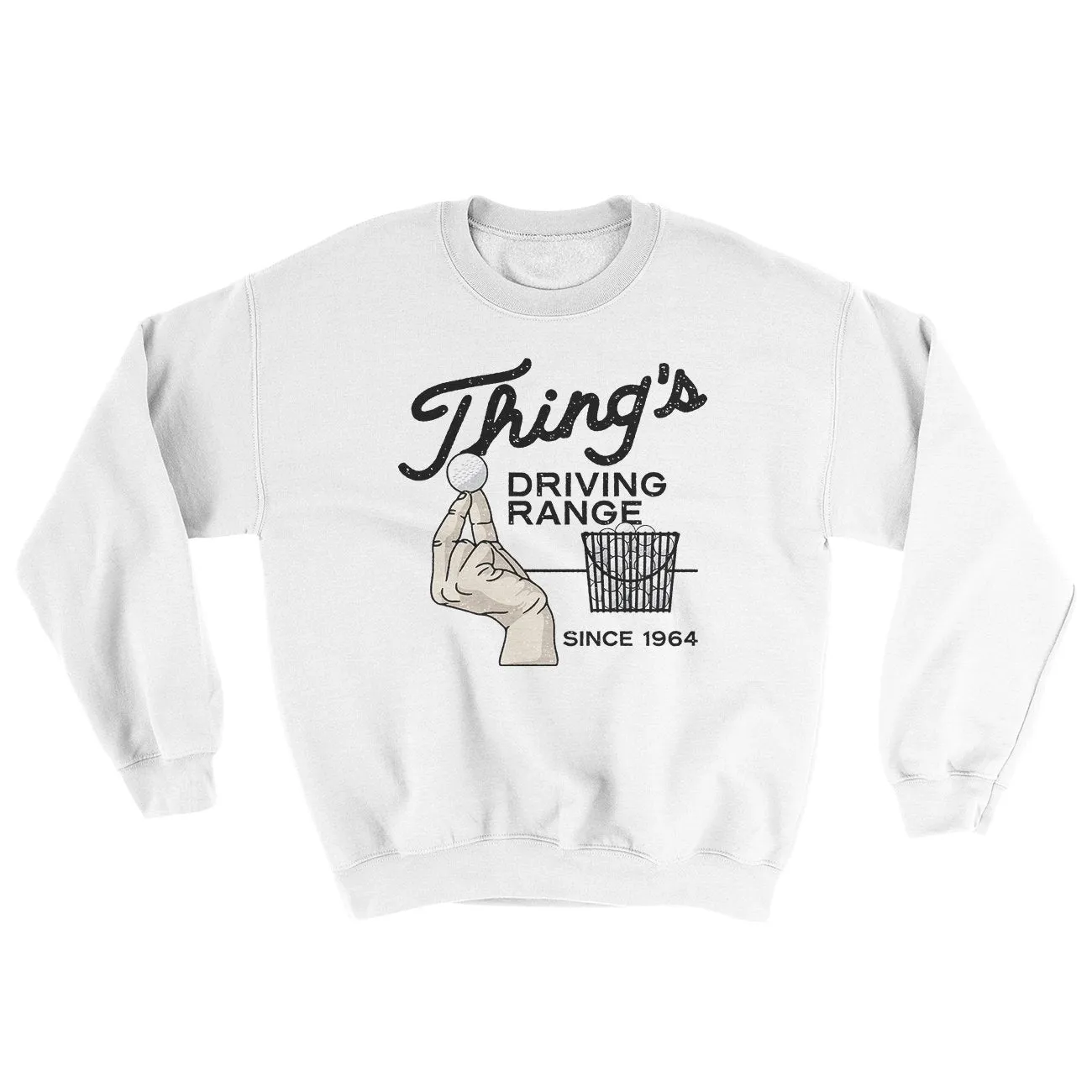 Thing's Driving Range Ugly Sweater