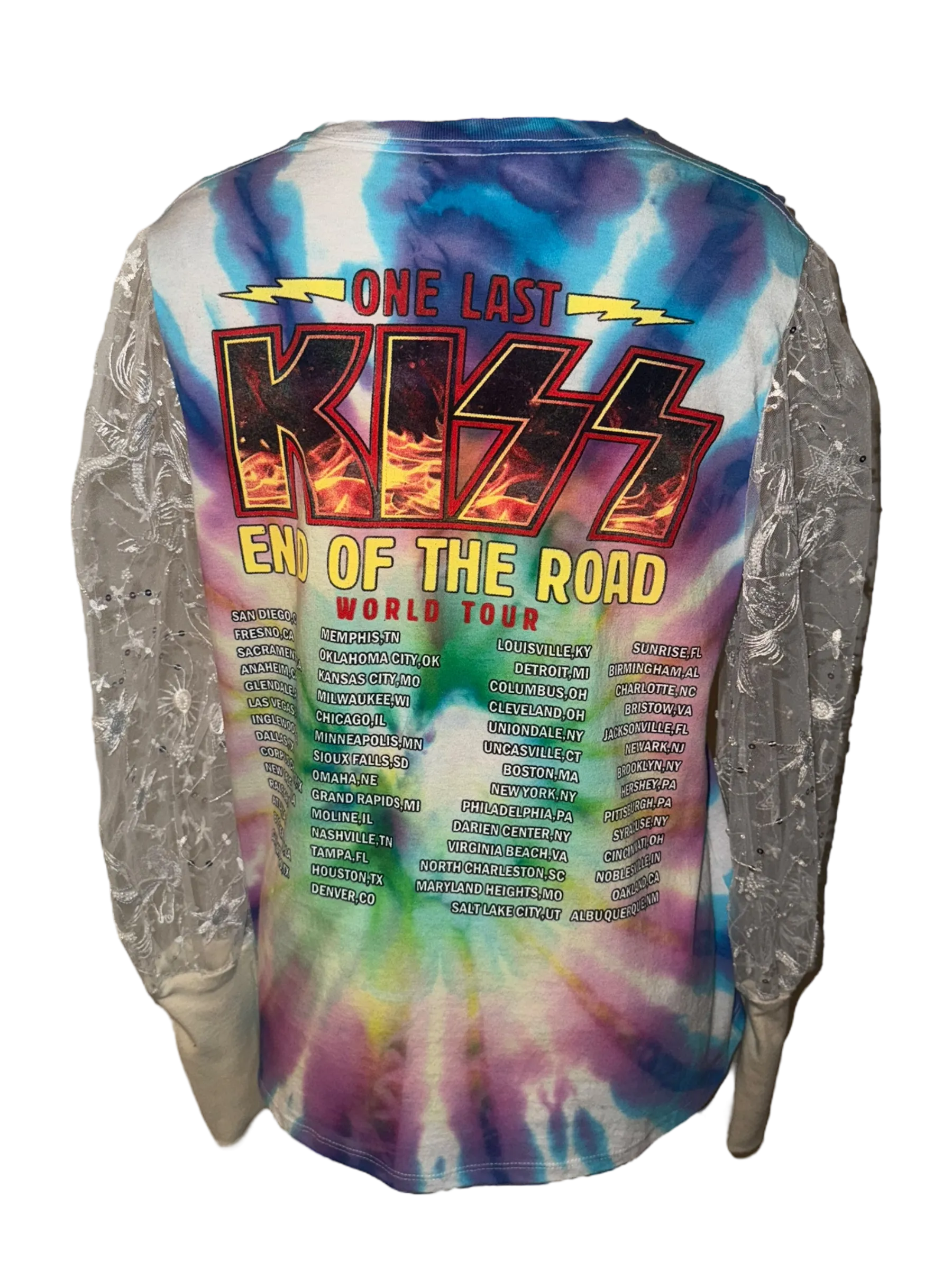 Tie Dye Kiss Top