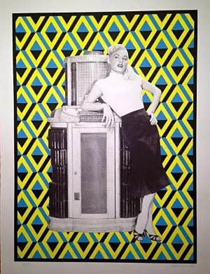 Tim Oliveira Let's Dance First Edition Mamie Van Doren Poster 2016