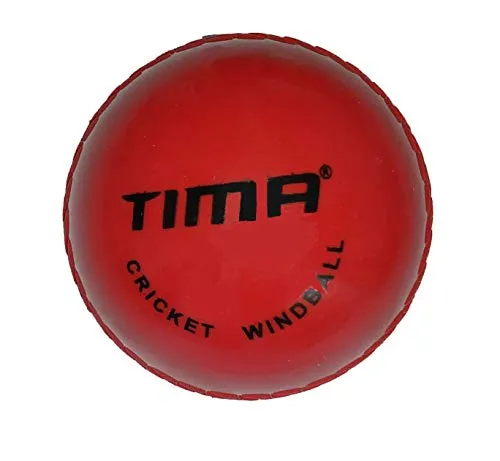 Tima Wind Ball Cricket Ball - Size: Standard (Pack of 6, Multicolor)