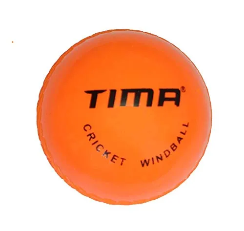 Tima Wind Ball Cricket Ball - Size: Standard (Pack of 6, Multicolor)