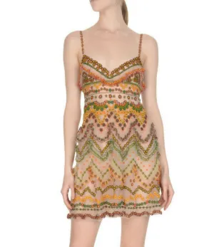 Valentino Beaded Cocktail Dress