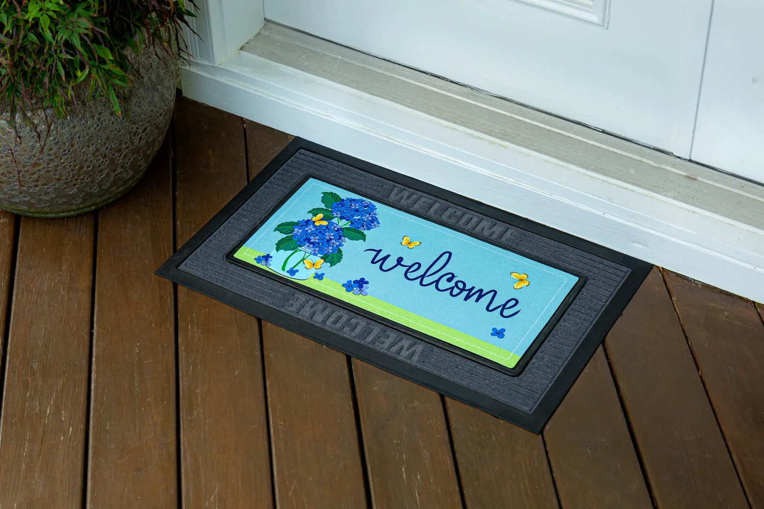 Welcome Home Hydrangeas Sassafras Switch Mat