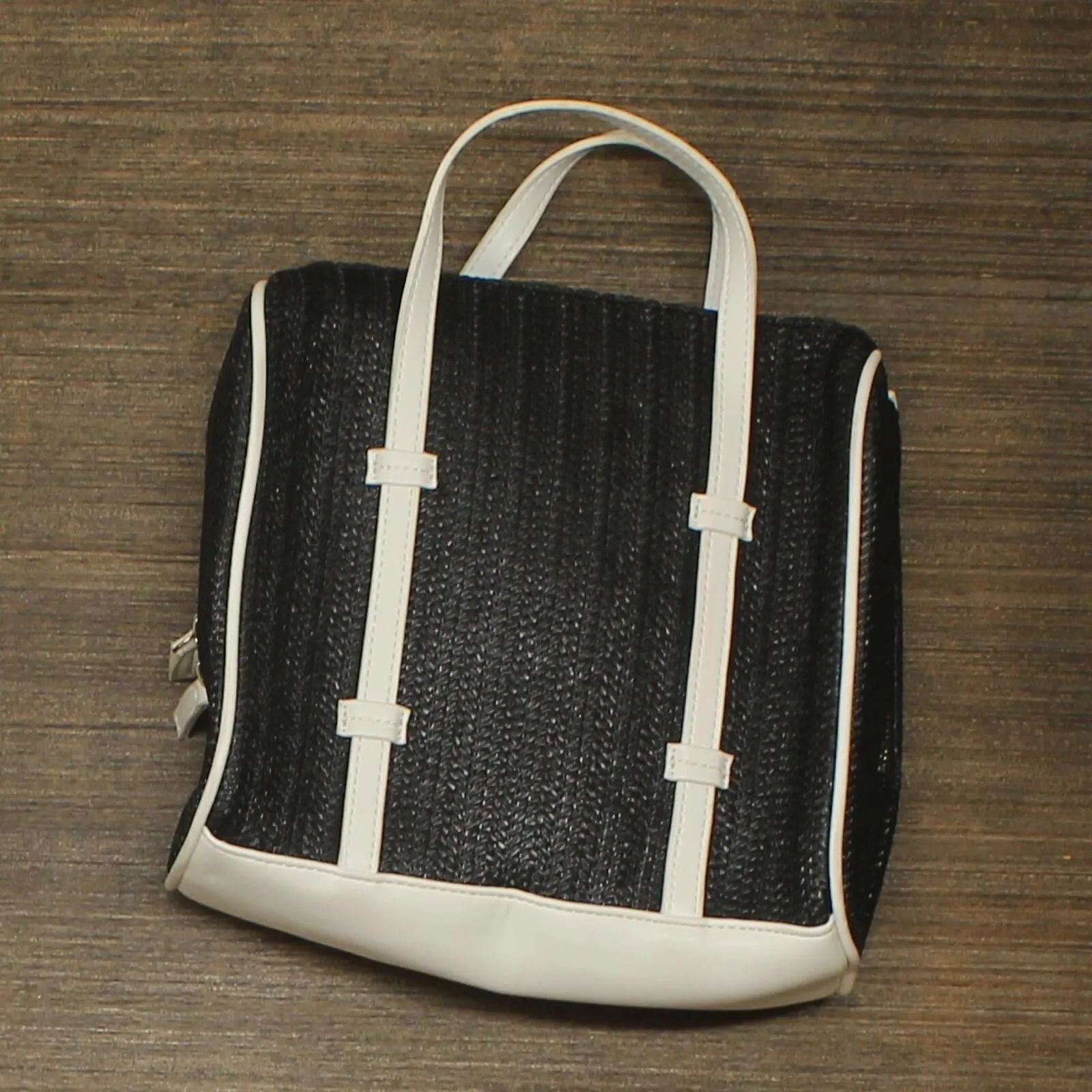 Who What Wear Womens Wicker Barrel Bag WAC-340